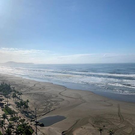 Apto 11O Vista Total Para O Mar Praia Grande  Bagian luar foto